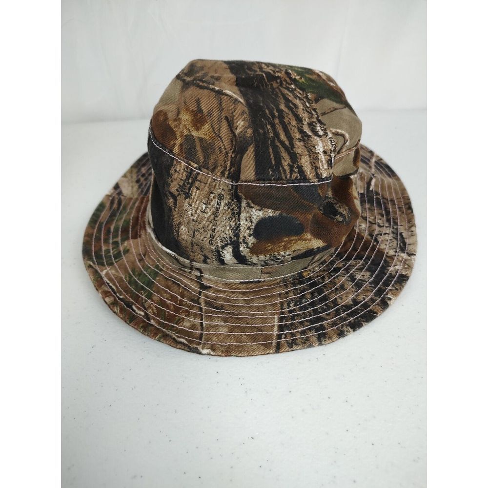 Paramount Outdoors Realtree Camo Bucket Hat Pink Trim Women One Size Fits Most